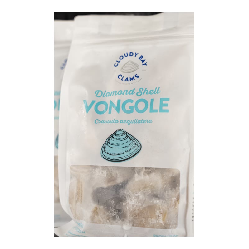 Frozen Diamond Shell Vongole retail bag